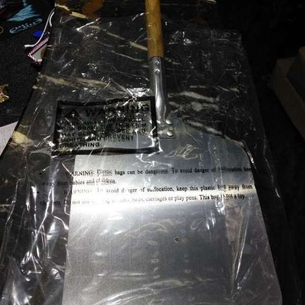 Picas lāpsta ar koka rokturi