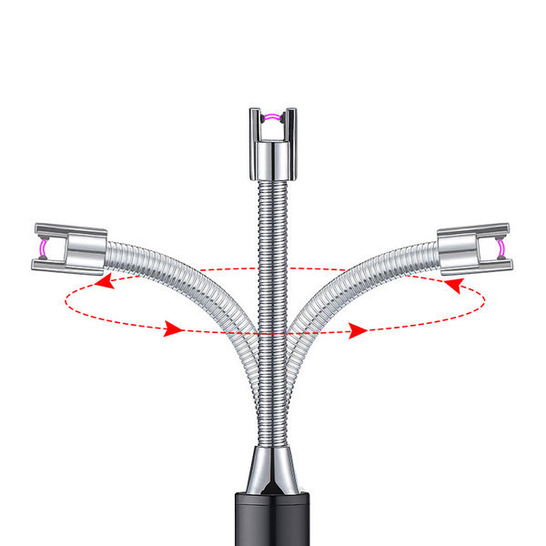 Dujinės viryklės žiebtuvėlis su pailginta lenkimo galvute