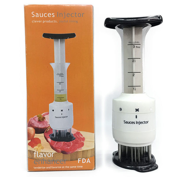 Marinādes inžektors un gaļasmašīna