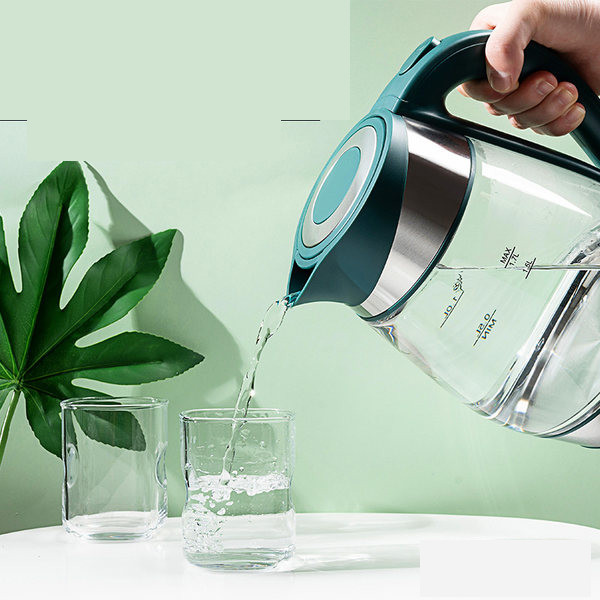 Γυάλινος βραστήρας με αυτόματο κλείσιμο