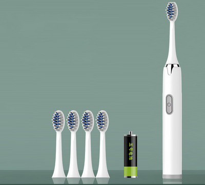 Elektriskā zobu birste trīs krāsās