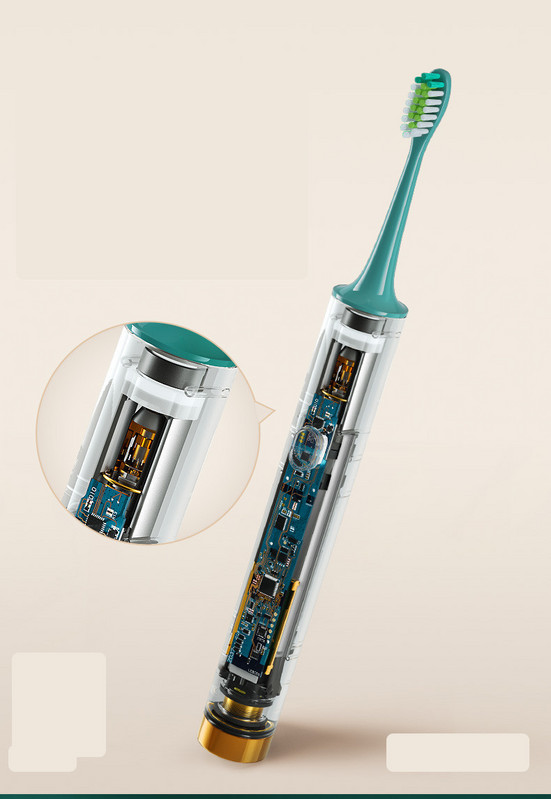 Elektrinis šepetys su 8 keičiamomis galvutėmis