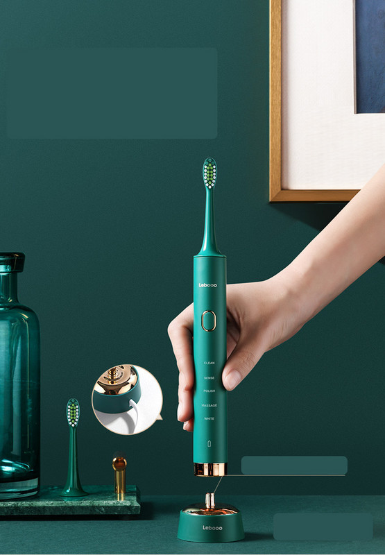 Elektrinis šepetys su 8 keičiamomis galvutėmis