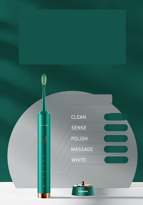 Elektrinis šepetys su 8 keičiamomis galvutėmis