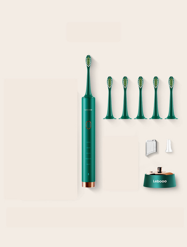 Elektrinis šepetys su 8 keičiamomis galvutėmis