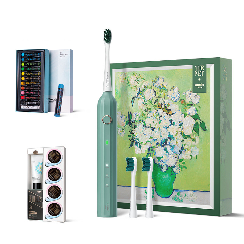 Elektriskā skaņas birste komplektā ar 2 uzgaļiem