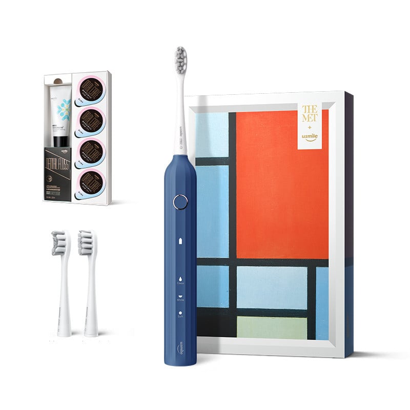 Elektriskā skaņas birste komplektā ar 2 uzgaļiem