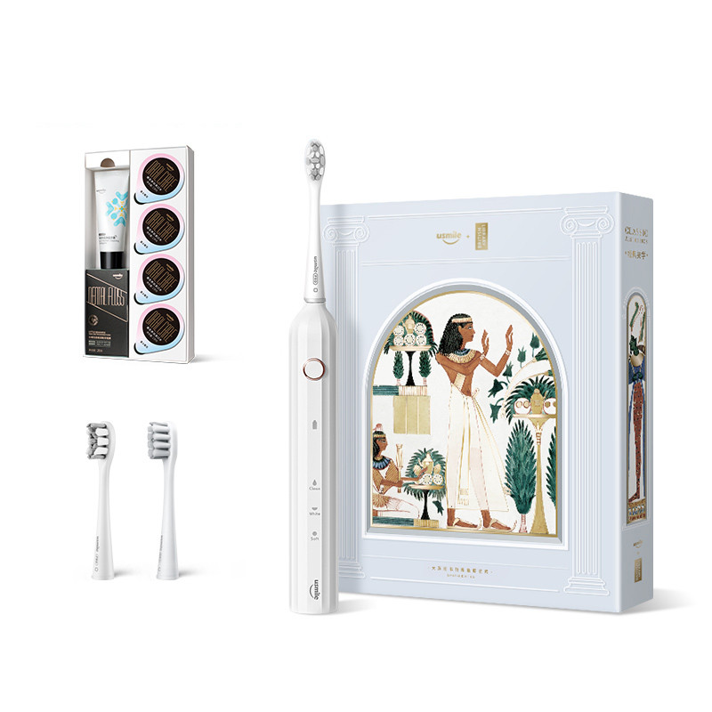 Elektriskā skaņas birste komplektā ar 2 uzgaļiem