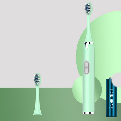 Elektriskā zobu birste ar mīkstiem sariem un papildu uzgali