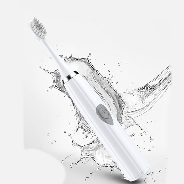 Elektriskā zobu birste ar diviem papildu uzgaļiem divās krāsās