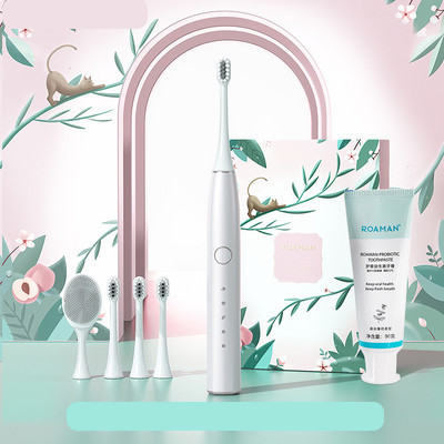 Ηλεκτρική οδοντόβουρτσα τρία χρώματα