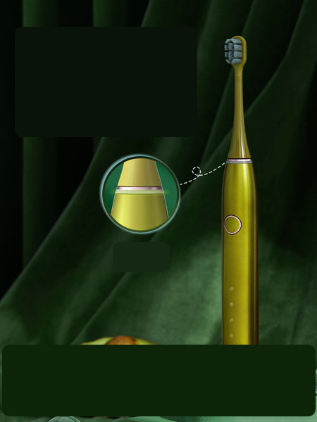 Ηλεκτρική οδοντόβουρτσα τρία χρώματα