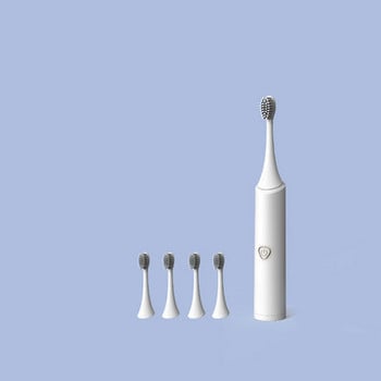 Електрическа четка за зъби с 4 сменящи се накрайника