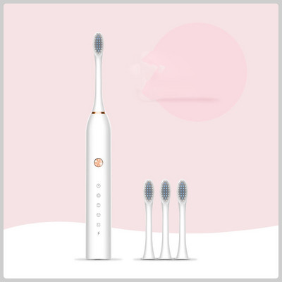 Elektrinis dantų šepetėlis su 4 galvutėmis