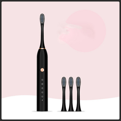 Elektrinis dantų šepetėlis su 4 galvutėmis