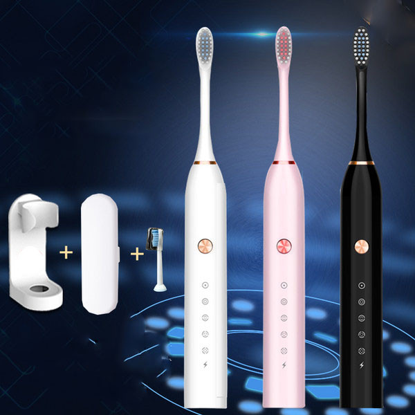 Elektrinis dantų šepetėlis su 4 galvutėmis