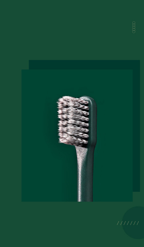 Električna četka sa kutijom u dvije boje