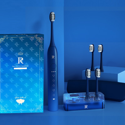 Elektrinis dantų šepetėlis minkštais šereliais