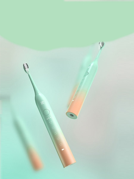 Elektrinis dantų šepetėlis minkštais šereliais