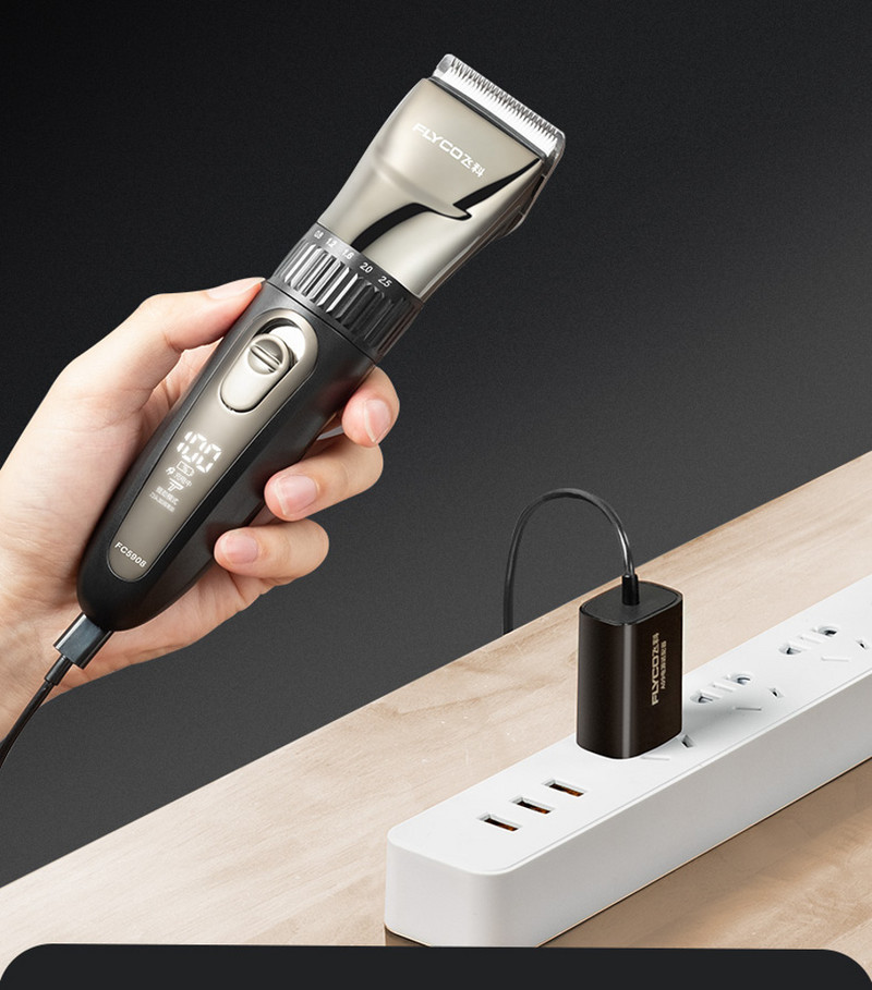 Mașină de tuns fără fir rezistentă la apă pentru tunderea și modelarea bărbii