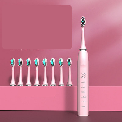 Elektrinis šepetys su 8 antgaliais