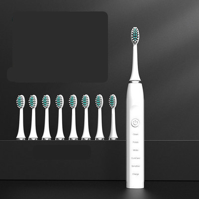 Elektrinis šepetys su 8 antgaliais