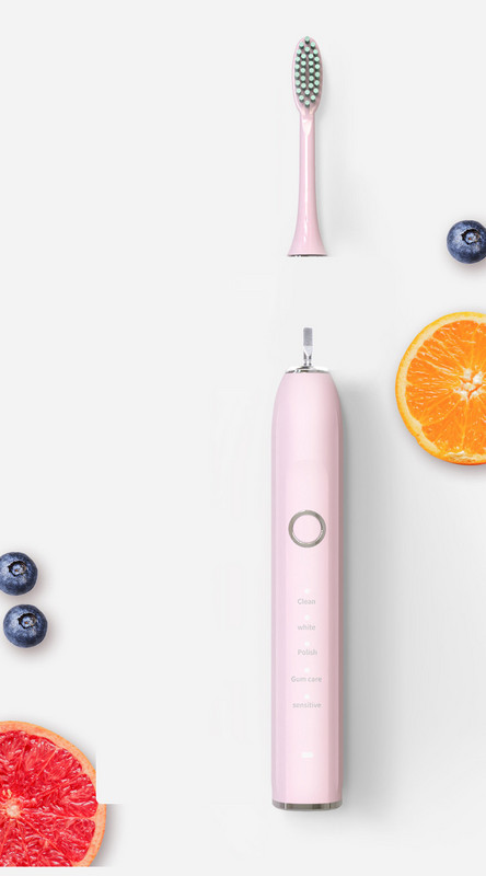 Elektrinis šepetys su 8 antgaliais