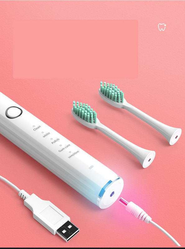 Elektrinis šepetys su 8 antgaliais