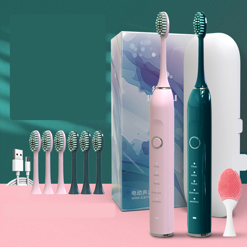 Elektrinis šepetys su 8 antgaliais