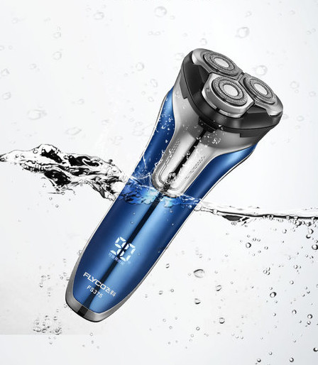 Ηλεκτρικό αδιάβροχο ξυράφι με τρεις κεφαλές