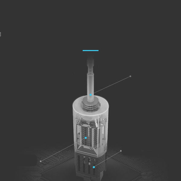 Elektrinis dantų šepetėlis dviejų spalvų
