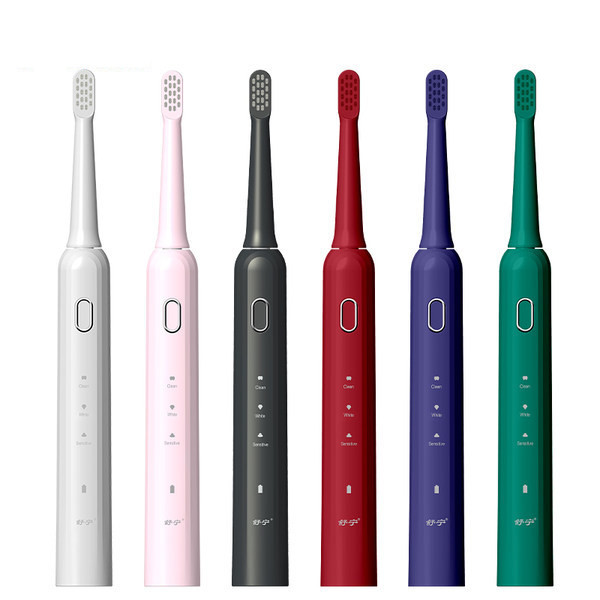 Toothbrush with soft bristles - electric