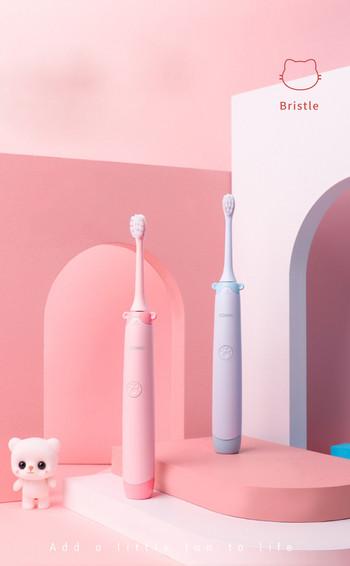 Ηλεκτρική οδοντόβουρτσα σε τρία χρώματα