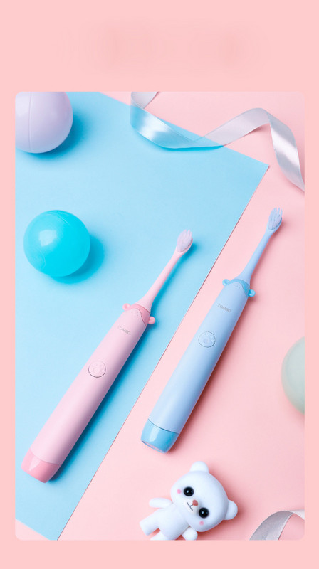 Elektriskā zobu birste trīs krāsās