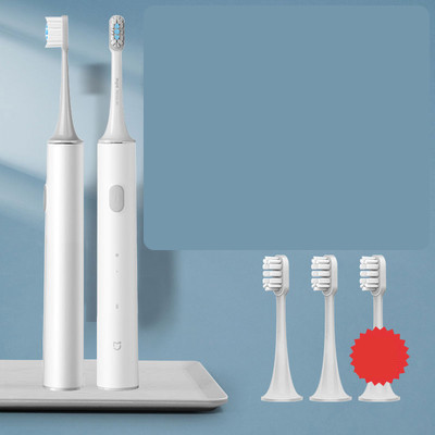 Elektriskā zobu birste baltā krāsā