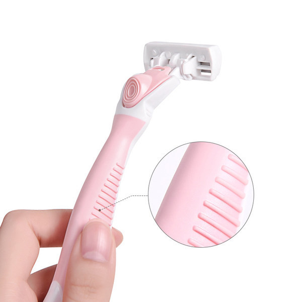 Sieviešu skuveklis visam ķermenim rozā krāsā