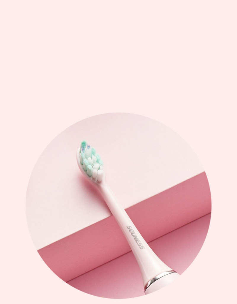 Ultragarsinis kelių spalvų elektrinis dantų šepetėlis