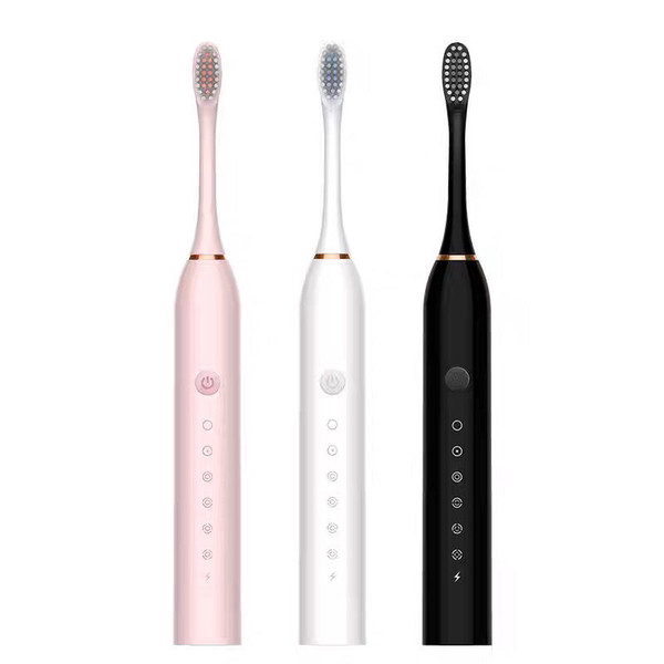 Electric waterproof toothbrush with sound signal