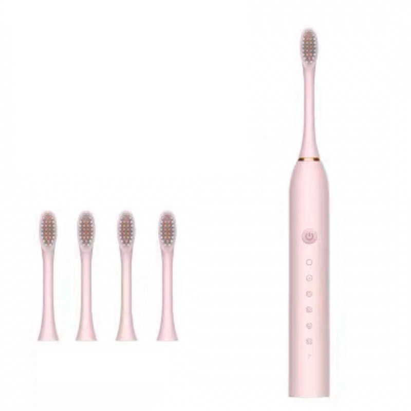 Elektrinis vandeniui atsparus dantų šepetėlis su garso signalu