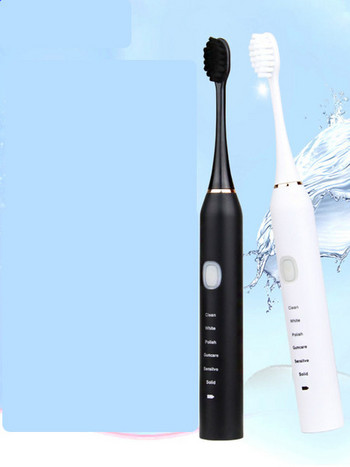 Επαναφορτιζόμενη ηλεκτρική οδοντόβουρτσα με ήχο