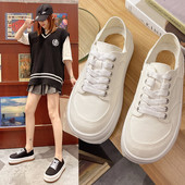 Γυναικεία υφασμάτινα αθλητικά παπούτσια με κορδόνια σε τρία χρώματα