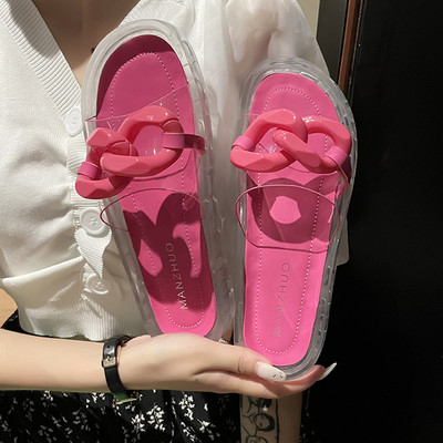 Jauns silikona čību modelis ar dekorāciju