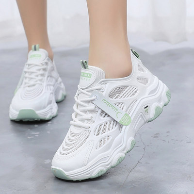 Jauns sieviešu kedu modelis ar raupju zoli - divu krāsu