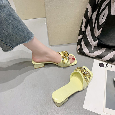 Jauns sieviešu čību modelis ar metāla apdari vairākās krāsās