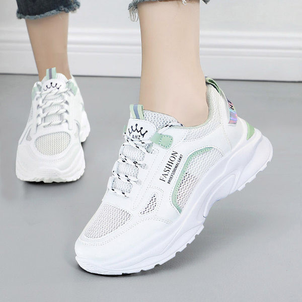 Sporta un ikdienas sieviešu kedas ar raupju zoli - divas krāsas