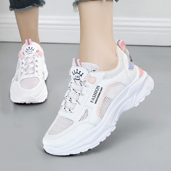 Sporta un ikdienas sieviešu kedas ar raupju zoli - divas krāsas