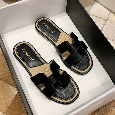 Jauna modeļa vasaras čības ar eko ādas lencēm un plakanu zoli