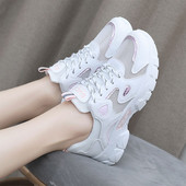 Ikdienas sieviešu kedas - ar raupju zoli un šņorēm