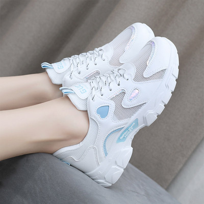 Ikdienas sieviešu kedas - ar raupju zoli un šņorēm