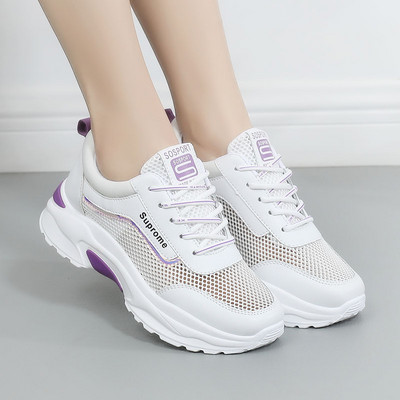 Jauns sieviešu kedu modelis ar tīkliņiem un raupju zoli